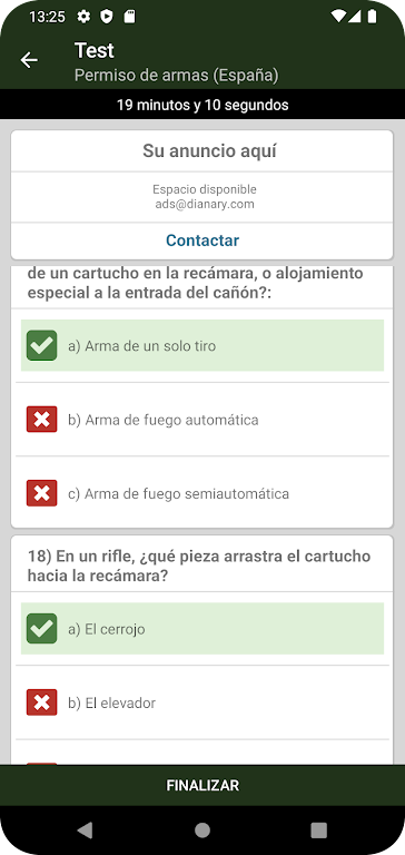 ExamenesCazador.com Screenshot 4