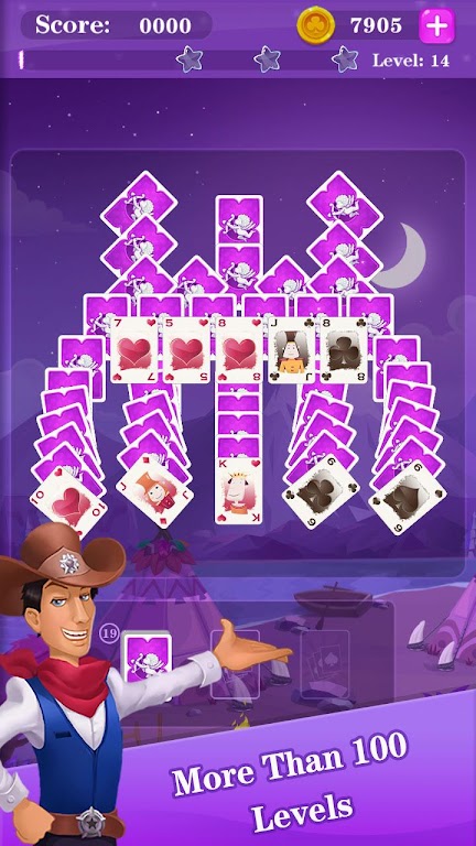 Cowboy Solitaire Match Screenshot 1 