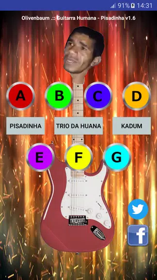 Guitarra Humana - Pisadinha Screenshot 1 