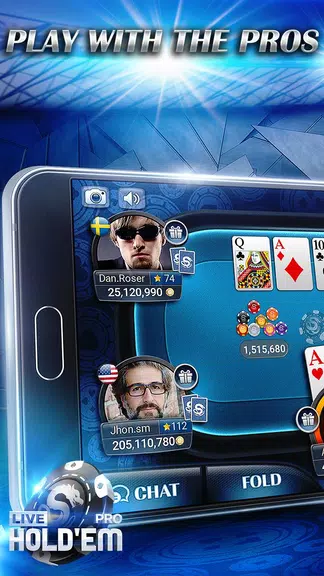 Live Hold’em Pro Poker Screenshot 1