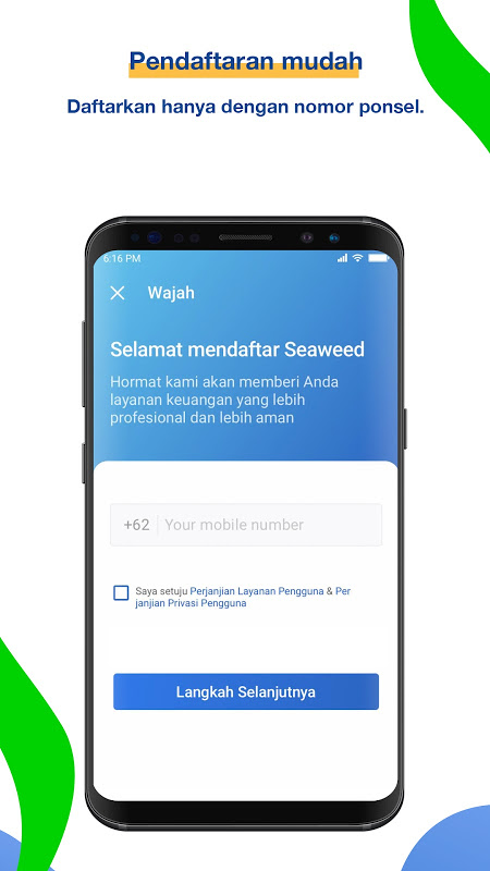 Seaweed - Pinjaman Uang Online Kredit Screenshot 1 