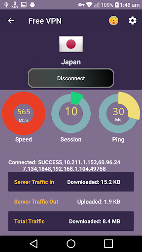 VPN - Unlimited Proxy Screenshot 2 