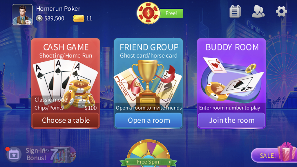 Chinese poker - Homerun Screenshot 2