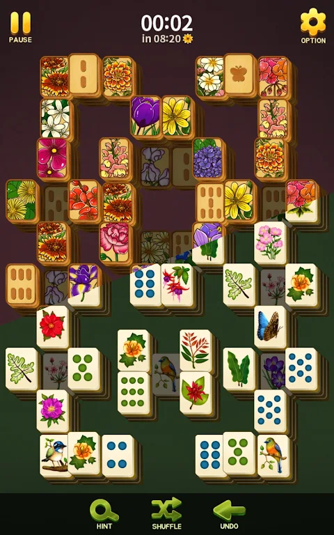 Mahjong Blossom Solitaire Screenshot 4