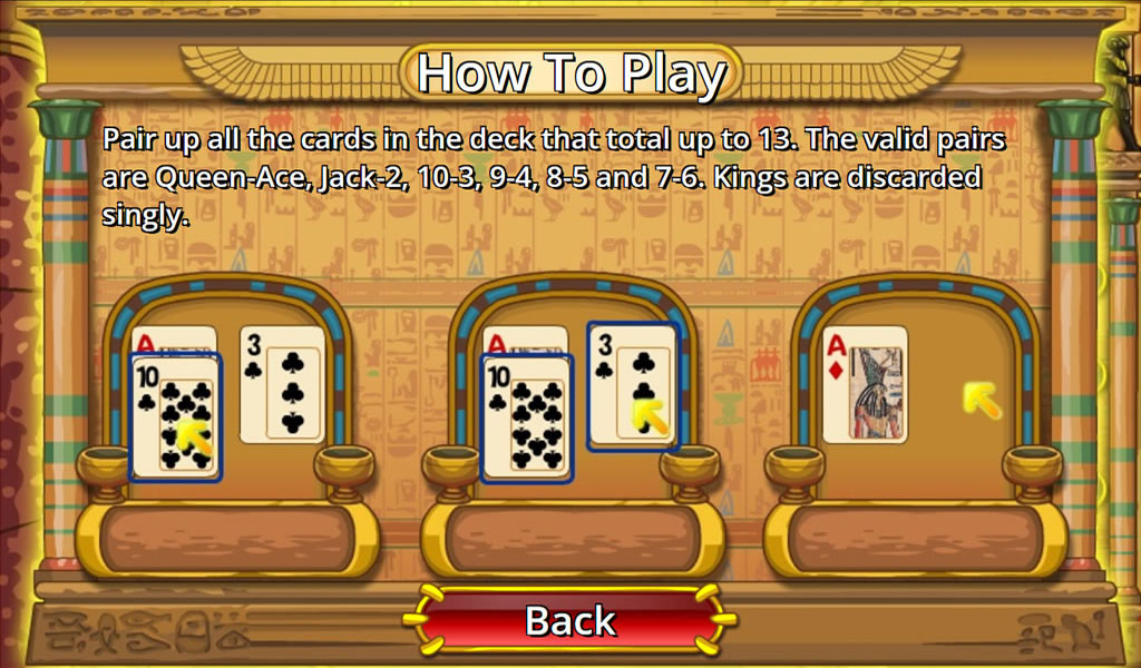 Egypt Pyramid Solitaire Screenshot 1 