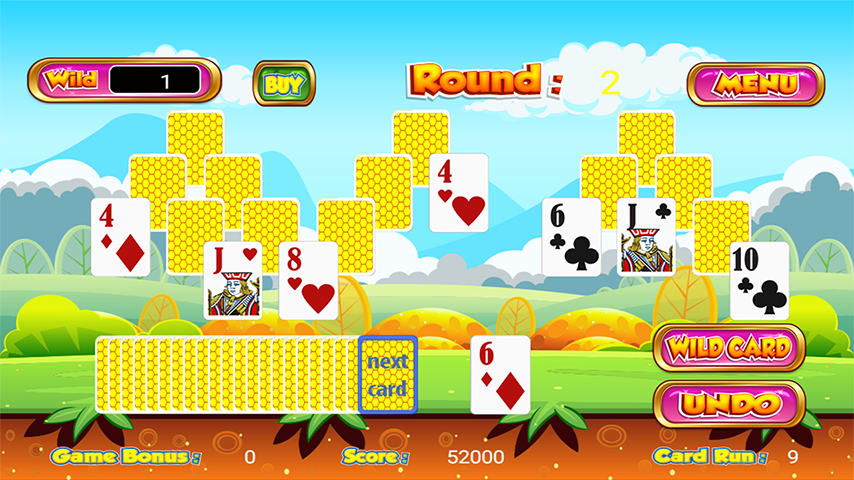 Tri Towers Tri Peaks Solitaire Screenshot 3 