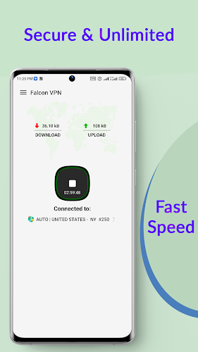 Falcon VPN Screenshot 3 