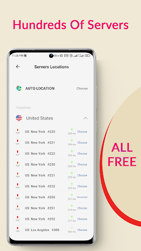 Falcon VPN Screenshot 2