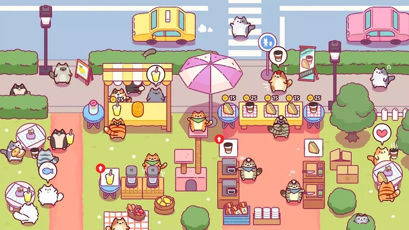 Cat Snack Bar Screenshot 2