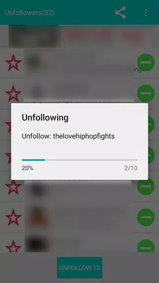 Unfollow Users (Unfollowers) for insta Screenshot 2 