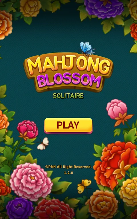 Mahjong Blossom Solitaire Screenshot 1 