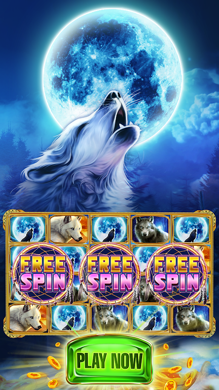 Wolf Bonus Casino - Free Slots Screenshot 1