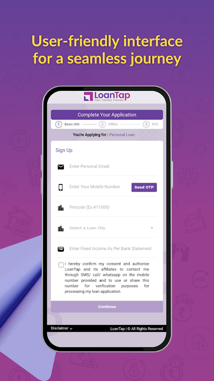 LoanTap: Instant Personal Loan Screenshot 2