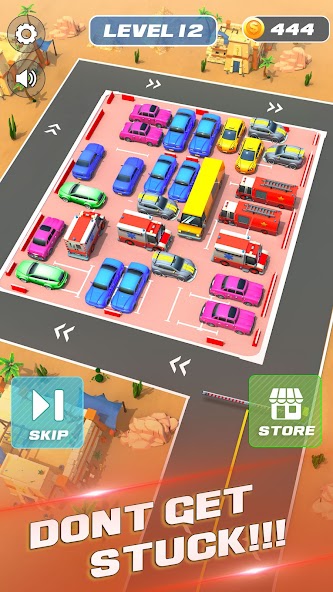 Unblock It Car Puzzle Game Mod Screenshot 4