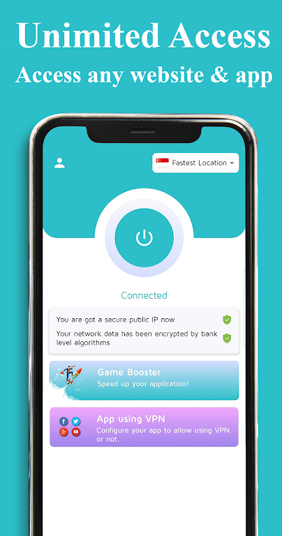 Ava VPN - Safer & Faster VPN Screenshot 2 