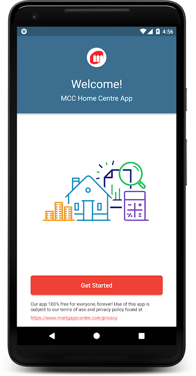 MCC Home Centre App Screenshot 1