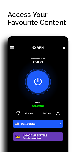 9X VPN - Secure VPN Proxy Screenshot 2 