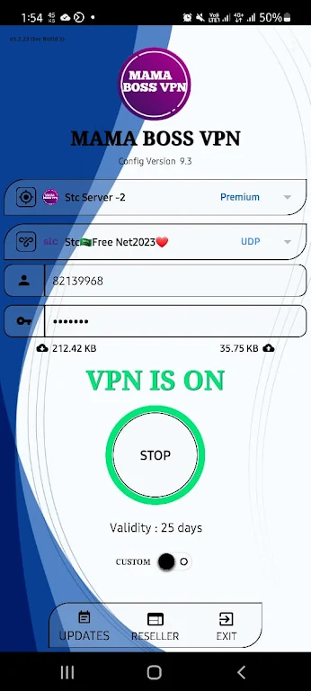 MamaBoss VPN Screenshot 1