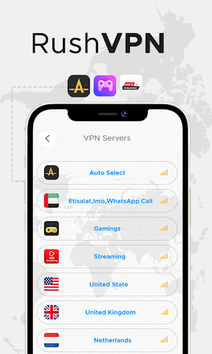 Rush VPN-Fast VPN Secure Proxy Screenshot 2 