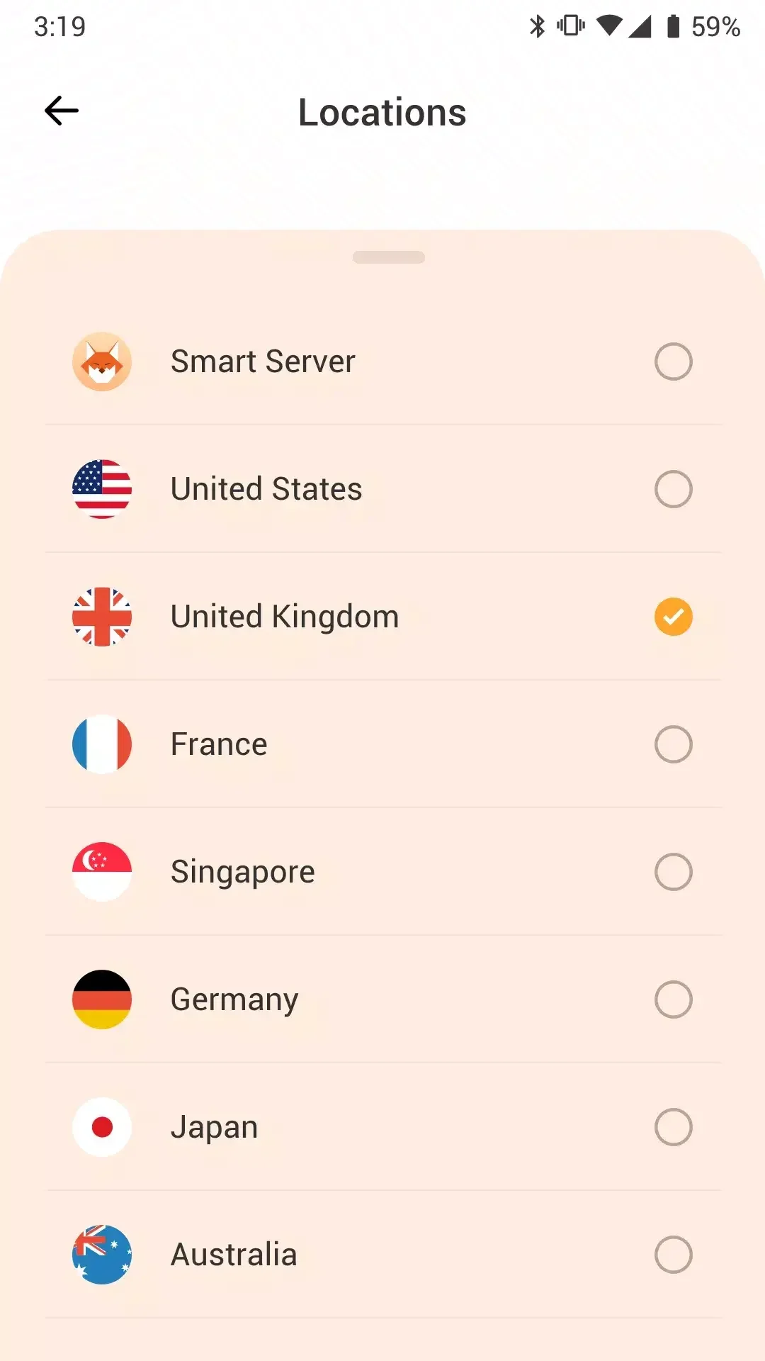 Fox VPN Screenshot 2 