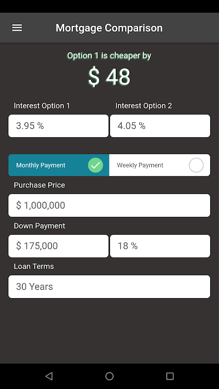 Property Calculator Screenshot 2 