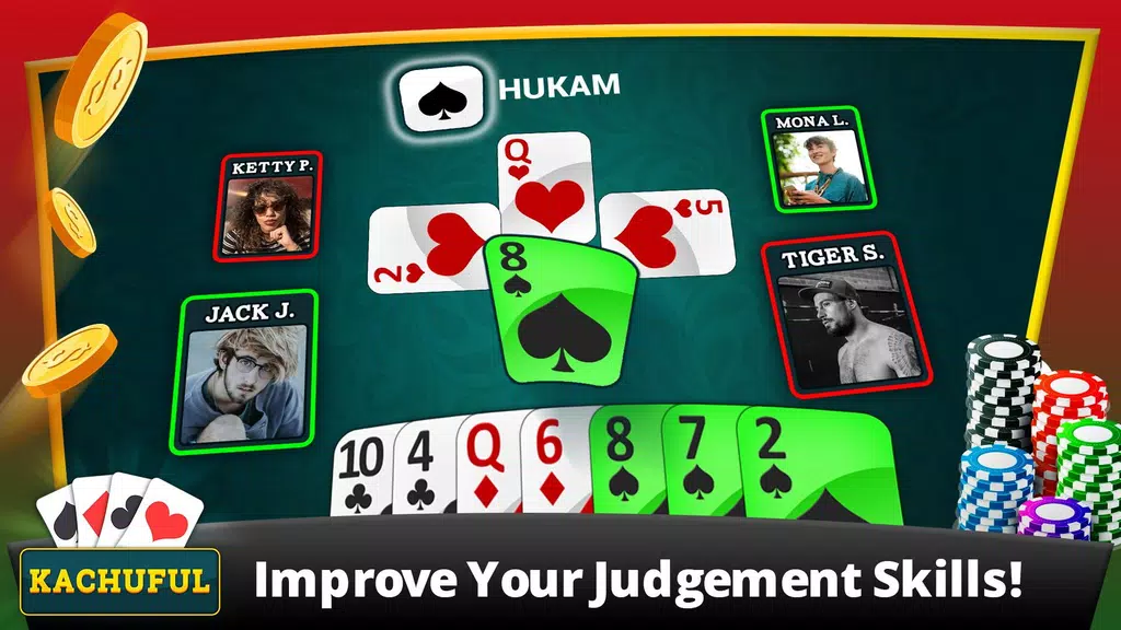 Kachuful - Desi Indian Card Game! Screenshot 2