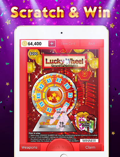 Lottery Scratch Off - Mahjong Screenshot 1 