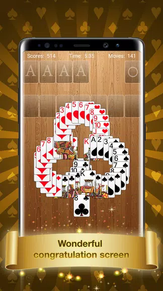 Solitaire Card Game, Classic Spider Solitaire Card Screenshot 2