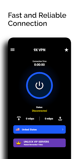 9X VPN - Secure VPN Proxy Screenshot 1