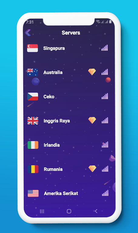 Light VPN Fast Unlimited Screenshot 2 