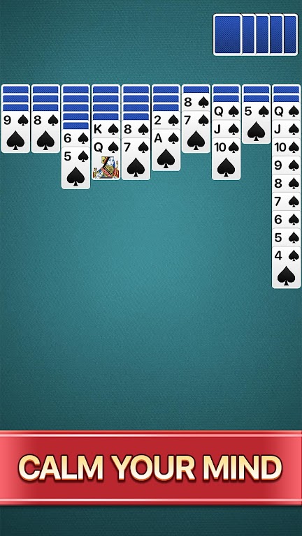 Spider Solitaire Calm Screenshot 2 