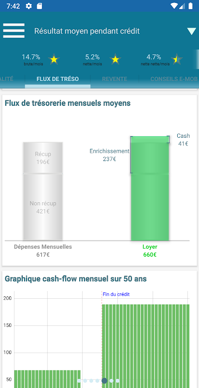 Rentabilité, Investissement, Locatif e-MOB Screenshot 3 