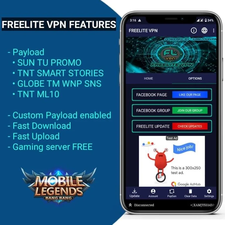 FREELITE VPN Screenshot 1