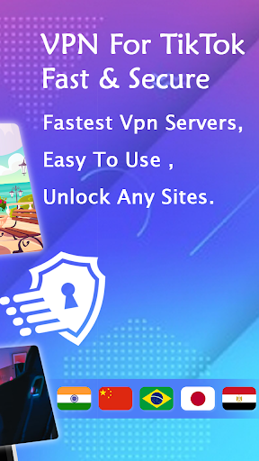 VPN For TikTok - Fast & Secure Screenshot 4