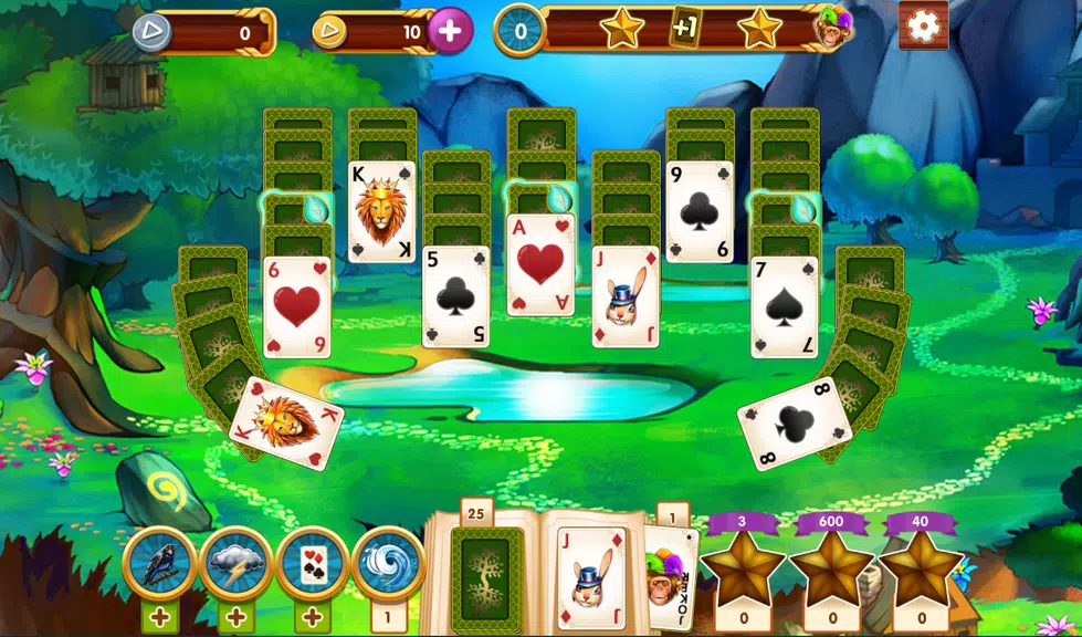 Paradise Solitaire Screenshot 1