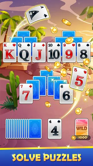 Solitaire Tripeaks: Lucky Card Screenshot 2 