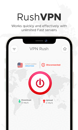 Rush VPN-Fast VPN Secure Proxy Screenshot 3 