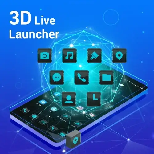 3D Launcher – Perfect 3D Launcher Mod Screenshot 1 