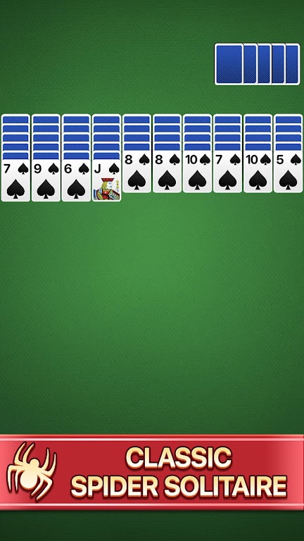 Spider Solitaire Calm Screenshot 1