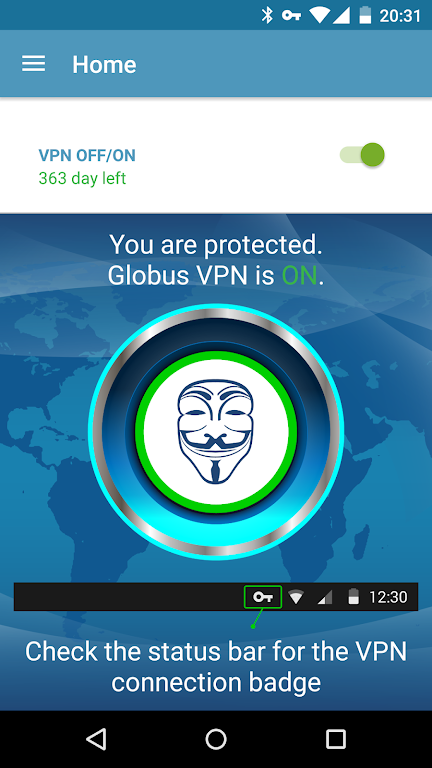 VPN+TOR+Cloud VPN Globus Pro Screenshot 1