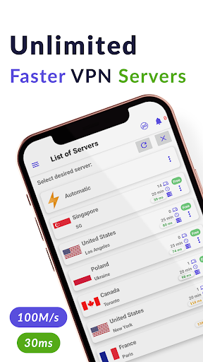 FHR VPN - Faster VPN Screenshot 2