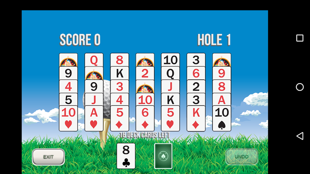 Golf Solitaire 18 Screenshot 2 