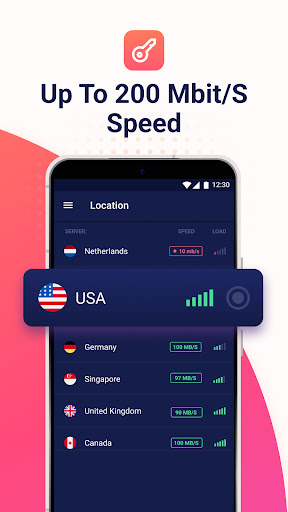 Turbo Fast VPN - Speed 200 MB Screenshot 4 