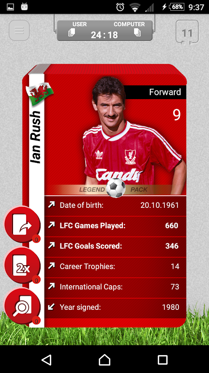 Liverpool FC Stat Attack Screenshot 1 