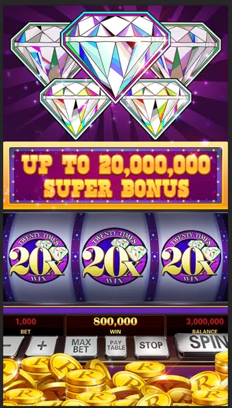 Mega Diamond Slots: Classic Vegas Casino Screenshot 1 