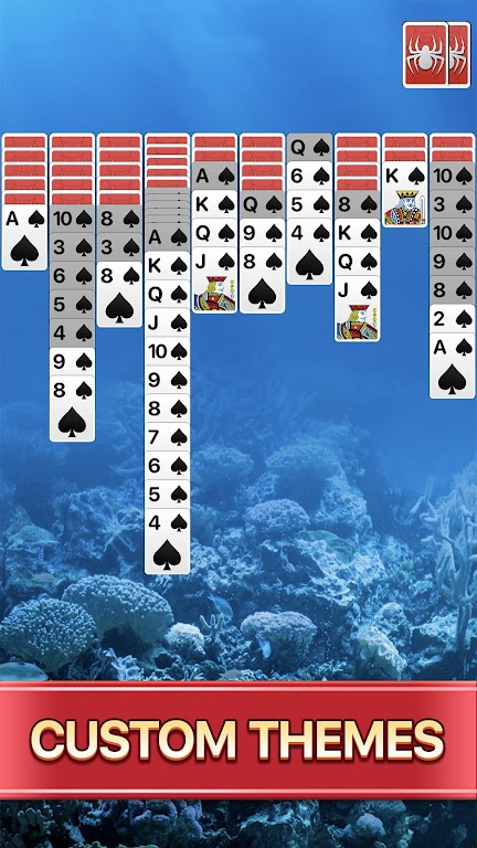 Spider Solitaire Calm Screenshot 4