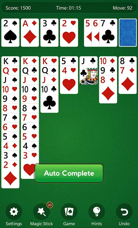 Classic Solitaire Klondike Mania - Free Card Games Screenshot 2