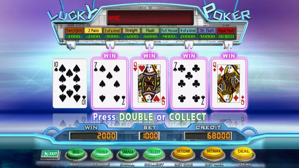 777 Poker Slot Machine 5PK Screenshot 3