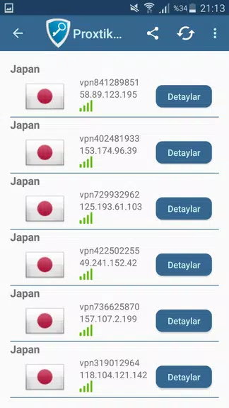 Proxtik Free VPN Screenshot 4 