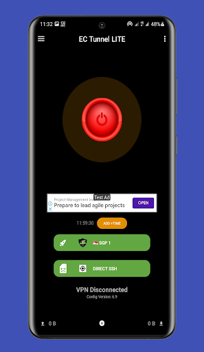 EC Tunnel LITE - Unlimited VPN Screenshot 2 